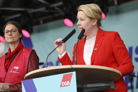 Demonstration des DGB zum 1. Mai in Berlin