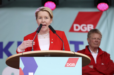 Demonstration des DGB zum 1. Mai in Berlin