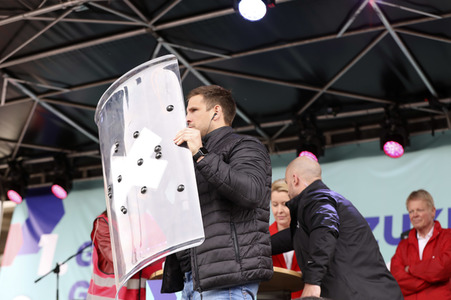 Demonstration des DGB zum 1. Mai in Berlin