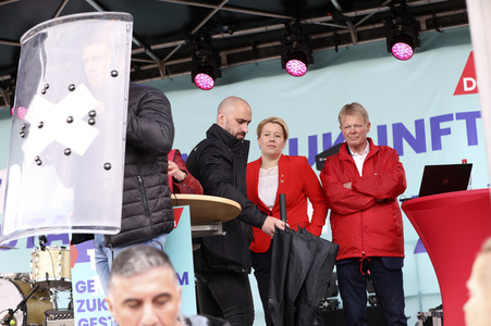 Demonstration des DGB zum 1. Mai in Berlin