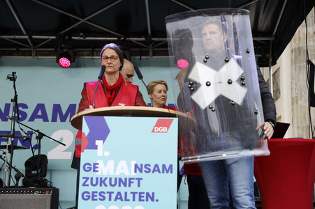 Demonstration des DGB zum 1. Mai in Berlin