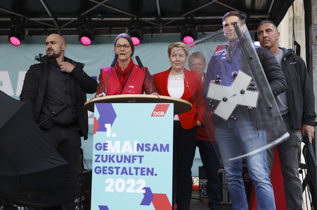 Demonstration des DGB zum 1. Mai in Berlin