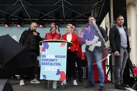 Demonstration des DGB zum 1. Mai in Berlin