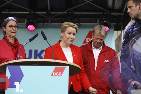 Demonstration des DGB zum 1. Mai in Berlin