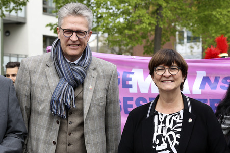 Kundgebung der IGBCE zum 1. Mai in Bergkamen
