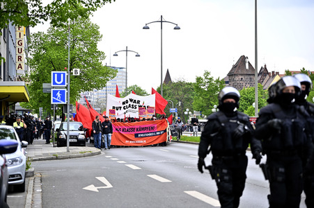 Revolutionäre 1. Mai Demo in Nürnberg