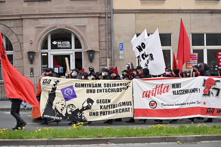 Revolutionäre 1. Mai Demo in Nürnberg