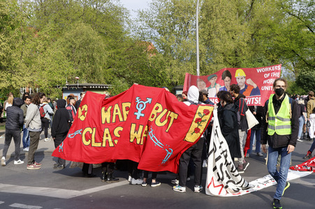 Revolutionäre 1. Mai Demo in Berlin