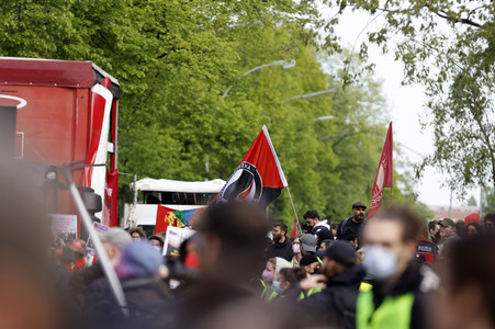 Revolutionäre 1. Mai Demo in Berlin