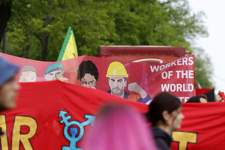 Revolutionäre 1. Mai Demo in Berlin