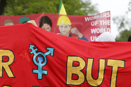 Revolutionäre 1. Mai Demo in Berlin