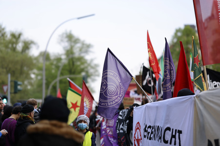 Revolutionäre 1. Mai Demo in Berlin