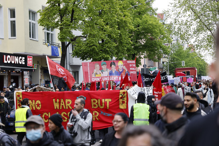 Revolutionäre 1. Mai Demo in Berlin