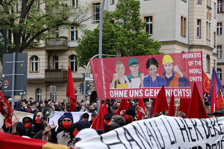 Revolutionäre 1. Mai Demo in Berlin