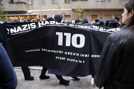 Revolutionäre 1. Mai Demo in Berlin