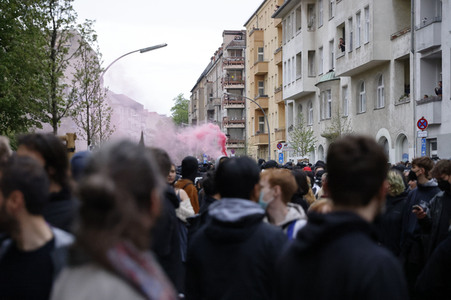 Revolutionäre 1. Mai Demo in Berlin