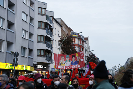 Revolutionäre 1. Mai Demo in Berlin