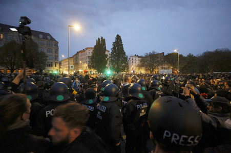 Revolutionäre 1. Mai Demo in Berlin