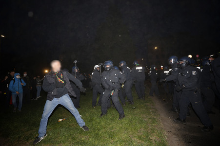 Revolutionäre 1. Mai Demo in Berlin