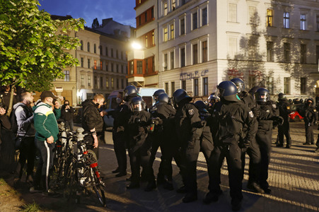Revolutionäre 1. Mai Demo in Berlin