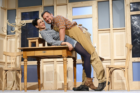 Theaterprobe 'Das Brautkleid' in München