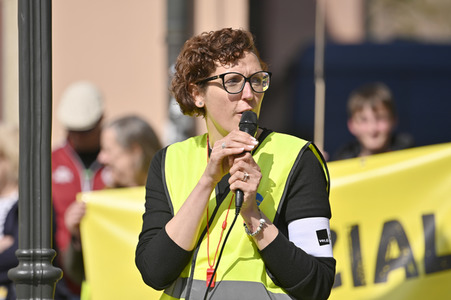 Warnstreik von Beschäftigten in Sozial- und Erziehungsberufen in Nürnberg