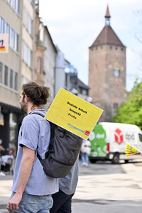 Warnstreik von Beschäftigten in Sozial- und Erziehungsberufen in Nürnberg