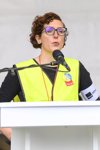 Warnstreik von Beschäftigten in Sozial- und Erziehungsberufen in Nürnberg