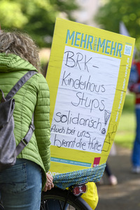 Warnstreik von Beschäftigten in Kitas und im schulischen Ganztag in Nürnberg