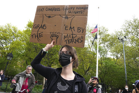 Protest gegen den Entwurf eines neuen Abtreibungsgesetzes in New York