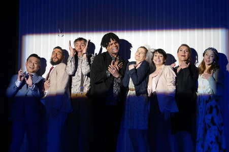 Theaterprobe 'Monsieur Claude und seine Töchter - Teil 2' in Berlin