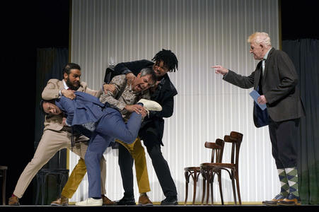Theaterprobe 'Monsieur Claude und seine Töchter - Teil 2' in Berlin