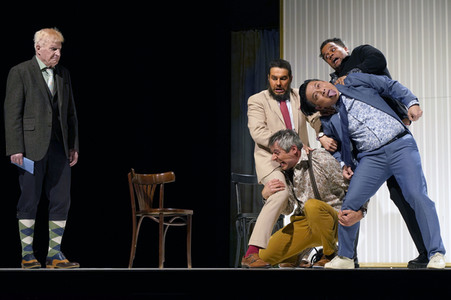 Theaterprobe 'Monsieur Claude und seine Töchter - Teil 2' in Berlin