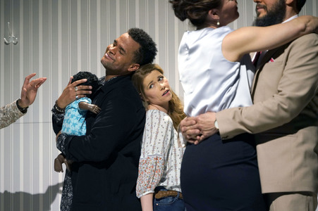 Theaterprobe 'Monsieur Claude und seine Töchter - Teil 2' in Berlin