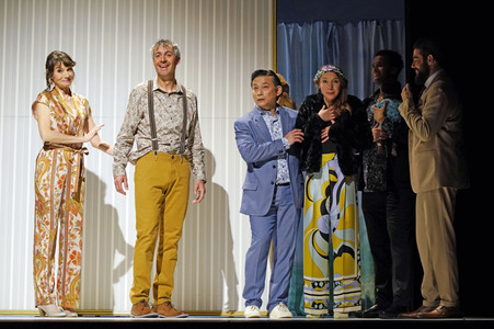 Theaterprobe 'Monsieur Claude und seine Töchter - Teil 2' in Berlin