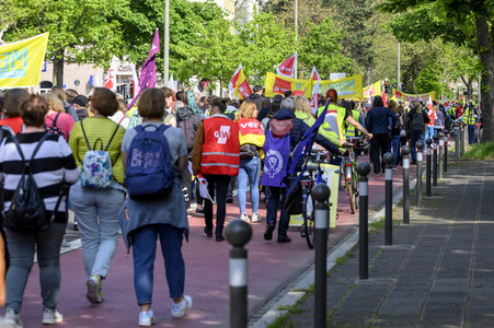 Warnstreik von Beschäftigten in Kitas und im schulischen Ganztag in Nürnberg