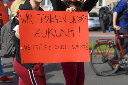 Warnstreik von Beschäftigten in Kitas und im schulischen Ganztag in Nürnberg