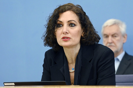 Bundespressekonferenz Erste Ergebnisse des Nationalen Diskriminierungs- und Rassismusmonitors in Berlin