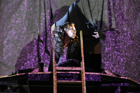 Theaterprobe 'Der Steppenwolf' in Berlin