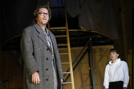 Theaterprobe 'Der Steppenwolf' in Berlin