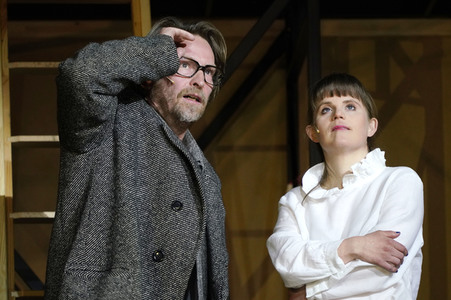 Theaterprobe 'Der Steppenwolf' in Berlin