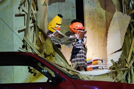 Theaterprobe 'Der Steppenwolf' in Berlin