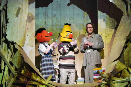 Theaterprobe 'Der Steppenwolf' in Berlin