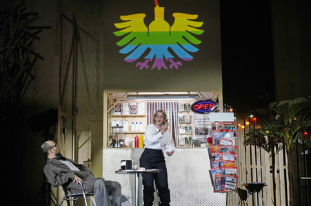 Theaterprobe 'Der Steppenwolf' in Berlin