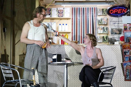 Theaterprobe 'Der Steppenwolf' in Berlin