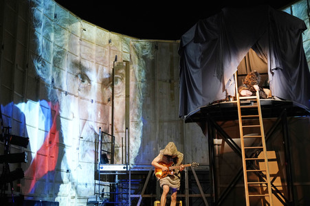 Theaterprobe 'Der Steppenwolf' in Berlin