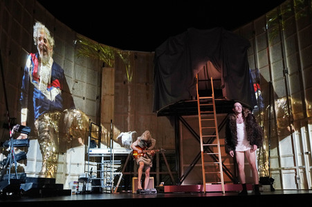 Theaterprobe 'Der Steppenwolf' in Berlin