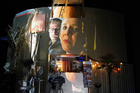 Theaterprobe 'Der Steppenwolf' in Berlin