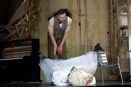 Theaterprobe 'Der Steppenwolf' in Berlin