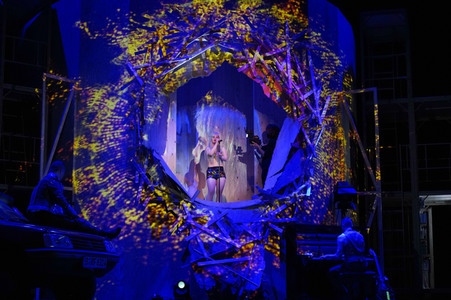 Theaterprobe 'Der Steppenwolf' in Berlin
